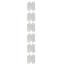 Filtre en Coton de Remplacement en Éponge Lavable Haute Densité pour Robot de Piscine Wybot/A1 de Forme Irrégulière
