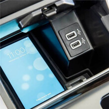 Dubbele USB-Opladeraansluiting HC3T-14F014-BC voor SYNC 3, Ondersteunt CarPlay en voor Android Auto. Dubbele USB-Mediahub-Interfacemodule
