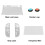 For  2 Detachable Protection Case with Screen Protector & Thumb Grip Caps Controller Case for   2 2