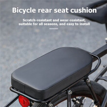 TOSUOD Bicycle Backseat Cushions Mountain Bicycle Rear Cushion Soft Comfortable Easy Installation for Mountain Bicycles 5CM