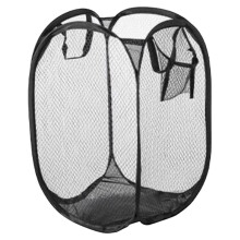 Panier à Linge Sale Ventilé Pliable, Facile à Ranger, Portable pour Chambre, Salle de Bain, Rangement dans le Placard 30x48cm