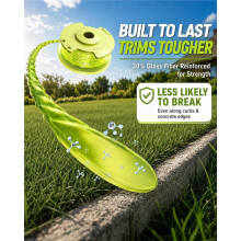 Weed Wacker String Replacement for One + AC80RL3, 11FT 0.080 Edger String, String Trimmer Refill Compatible