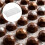 5 Pack Polycarbonate Chocolate Mold Set, 105 Cavities Candy Making Molds, Cookie Tray for Semi-Circle, Daisy 6