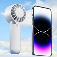 3X Ventilateur Portatif Rechargeable par USB, Petit Ventilateur Portatif à Vitesse pour L'Extérieur, Grand Débit D'Air