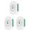 3X Tuya  WiFi Ventilator Plafondventilator Schakelmodule Dual-Mode Reset Voice  Controller voor Alexa  Home Wit 2