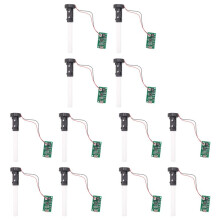 12Pcs 20MM Brumisateur à Ultrasons Brumisateur Atomiseur Transducteur Atomiseur Film Plaque Accessoires Humidificateur Joint en Caoutchouc