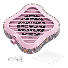 USB Nail Dust Suction Collector Nail Vacuum Cleaner Gel Nail Duster for Nail Art Salon Equipment & Home Use