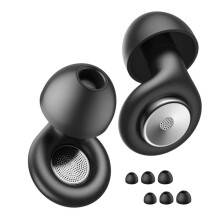 Ear Plugs for Sleeping Noise Cancelling EarPlugs for Noise Reduction Perfect for Focus and Relaxation Black