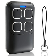 Controle Remoto de Porta de Garagem com Código Rolante de 868MHz e 4 Botões para Hormann BiSecur HSE1, HSE2, HSE4, Série HS (com Cordão)