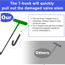 Quick Tire Valve Change Tool for Cars,Perfect Tool for Leaky Valves in Cars,ATVs,Trucks, Etc.with TR413/TR414/TR418