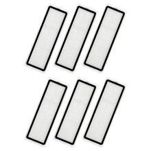 Compatible Compatible with Robot Vacuum S40C / E101 Accessories Hepa Filter Replacement Parts 6pcs