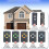 868.3 MHz BS Handheld Transmitter for Hörmann Garage Door Remote, 4-Channel Rolling Code Remote Control 4