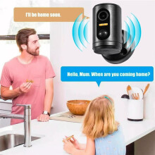 IP-Kameror 1080P HD Inomhus Rörelsedetektering Säkerhetsövervakningskamera Wifi Bredvinkelsvideo Babyövervakare