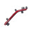Car Rear Bumper Reflector Light Strip for  Deepal S7 S07 2023-2024 Reflector Reversing Light Warning Lamp Right 7