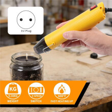 Heat Gun for Crafting, 350W Portable Handheld Hot Air Gun with 3.28FT Extra Long Power Cord, Dual Temperature EU Plug