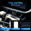 2-in-1 Wireless CarPlay Android Auto Adapter Car AI Box, Wireless Plug and  Adapter for IOS/Android Auto Multimedia 3