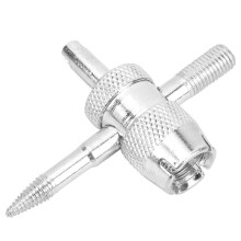 5-Piece Car Tire Valve Core Removal Tool Set - Valve Stem Wrench and Screwdriver Kit for Tire Valve Maintenance