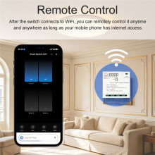 Tuya Garage Door WiFi Relay RF 4 Channel Module 90-265V 16A WiFi Curtain Module Wireless