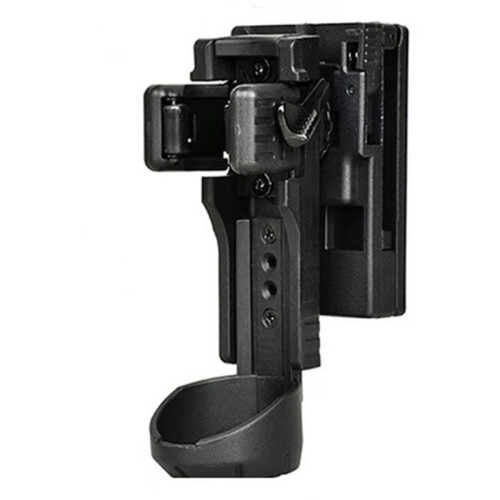 360 Degree Rotating Flashlight Holster Quick Draw Portable Belt Holder Unbreakable  Flashlight Cover