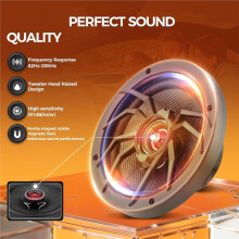 6,5" Koaxial-Autolautsprecher, 1000W Maximalleistung, 250W RMS, 4 Ohm - Stecker und Spielen-Upgrade für Alte Autos (Paar) (250 Watt)