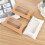 100Pcs Pillow Candy Box Paper Packaging Boxes Candy Bags with Transparent Window Cookie Boxes 3