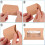 100Pcs Pillow Candy Box Paper Packaging Boxes Candy Bags with Transparent Window Cookie Boxes 4