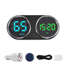 1 Set Universelles --Display für Autos, Geschwindigkeitsüberwachungsgerät, Fahrgadget