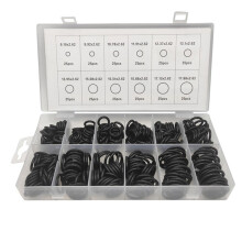 300PCS O-Ring NBR O-Ring Sealing Ring Gasket Washer Kit for Plumbers Garages Pumps O-Ring Classification Kit
