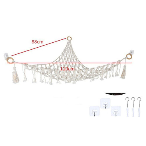 3X Boho Toy Hängematte Stofftier Aufbewahrungsnetz Teddybär Hängematte Gibt Jungen Oder Mädchen Das Beste Urlaubs- Oder Geburtstagsgeschenk 2