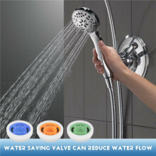 Flow Restrictor Shower Water Saver for Shower, 2 Pieces Water Flow Restrictor Set D, to 70% Water Saving