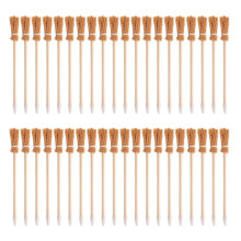 40 Pcs Witch Broom Pencils for Halloween Broomstick Ballpoint Pencils Halloween Party Favors Witch Broom Prop Writing