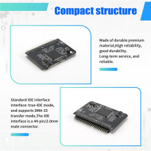 2,5-Tums -Kort Till IDE-Adapter, SDHC/SDXC-Minneskortkonverterare Till BäRbar HåRddisk 44-Stifts Hanport HDD Riser-Kort