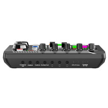 Sound Card Microphone Sound Mixer Sound Card Audio Mixing Console Amplifier Live Music Mixer Amplifier DJ Equipment