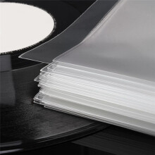 50PCS Vinyl Record Protective Sleeve 12 Inch for Turntable Player LP Vinyl Record Self Adhesive Records Bag