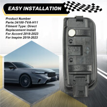 34100-TVA-H11 Rear License Plate Light Assy Trunk Open Button for Accord 2018-2023 Inspire 2019-2023