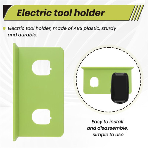 2PCS Battery Wall Mount for R-Yobi 18V Battery,Battery Holder 2