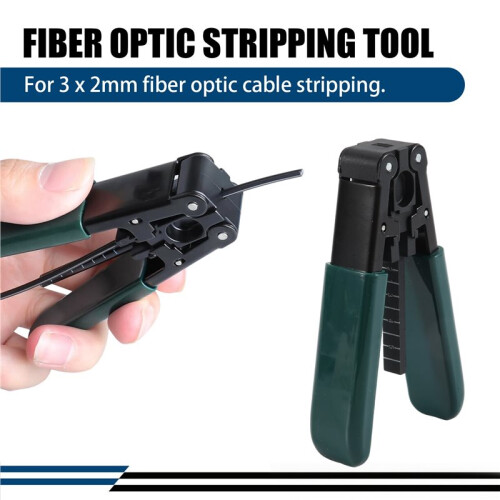 Fiber Optic Stripping Tool FTTH Fiber Optic Cable Stripper Striping Optical Pliers Drop Stripper Fiber Cable Stripper 1