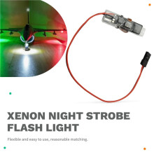 Lanterna Estroboscópica Xenon Noturna Automática Entrada de Energia: 5V Tensão para Acessórios de Multicopter RC