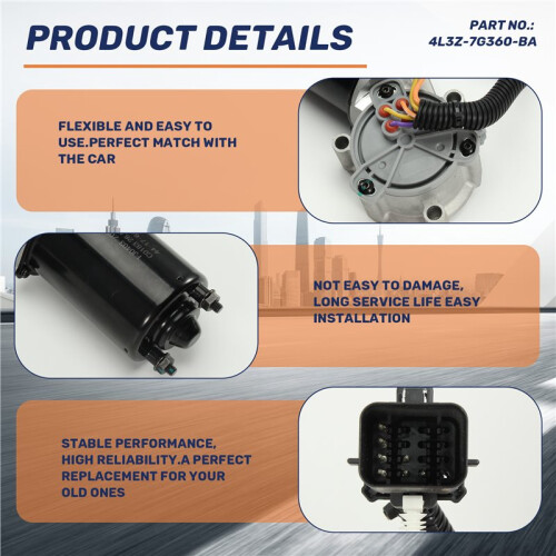 4L3Z-7G360-BA Transfer Case Motor for  F150 2004-2008 Transfer Case Shift Motor