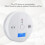 Gasdetector - HB057 - Koolmonoxide - Bedrade voeding - LCD-scherm - 85 dB-G 1