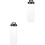 2pcs PVC ball storage bottle, practical tennis ball holder-G 5