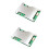 2Pcs 4S 12V 100A BMS LiFePo4 Lithium Iron Phosphate Battery Protection Circuit Board with Balanced Charging 1