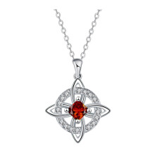 Keltische knoopketting – Heksenknoop met geboortesteen – Cadeau voor vrouwen, moeders en echtgenotes