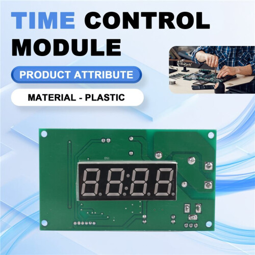 Four Digits  Control Minute Timer Board Arcade Game Coin Acceptor Selector Pump Water Washing Machine 1