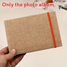 (Yellow)Album photo 15x106 cm avec reliure ficelle pour souvenirs et cadeau utilisation déco