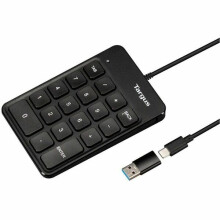 Tastiera numerica cablata nera - TARGUS - USB - Tasti a membrana - Layout inglese (EN) - AKP13GL