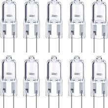 12 stk. 50w GY6.35 G6.35 halogen dæmpbar 12v bi-pin sokkel T4 G6.35 820lm scenebelysningspærer-G