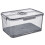 Bread Box Airtight Bread Boxes for Kitchen Counter,  Recording Bread Storage Container with Lid, Bread Holder 1