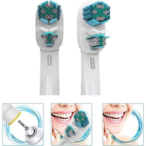 Κεφαλές οδοντόβουρτσας - Braun Oral-B - Γενικά ανταλλακτικά - Διπλός καθαρισμός - 1