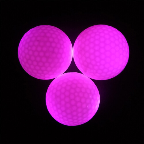 Multicolored LED flashing golf balls – 24-hour illumination time for nighttime training-G 2